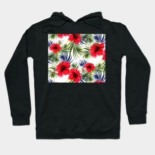 Hawaiian Bees and Hibiscus Hoodie